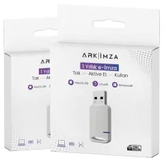Arkimza Elektronik Imza Token, 1 Yıllık E-Imza